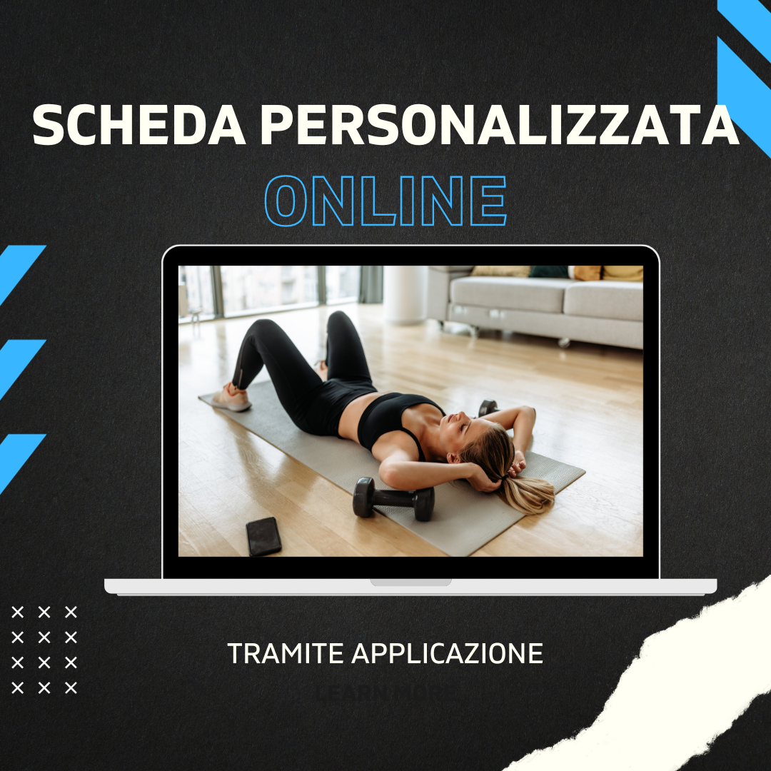 Scheda Personalizzata ONLINE tramite applicazione
